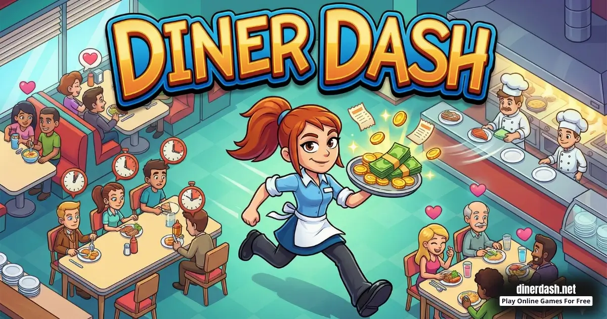 Play Dinner Dash Unblocked Online For Free